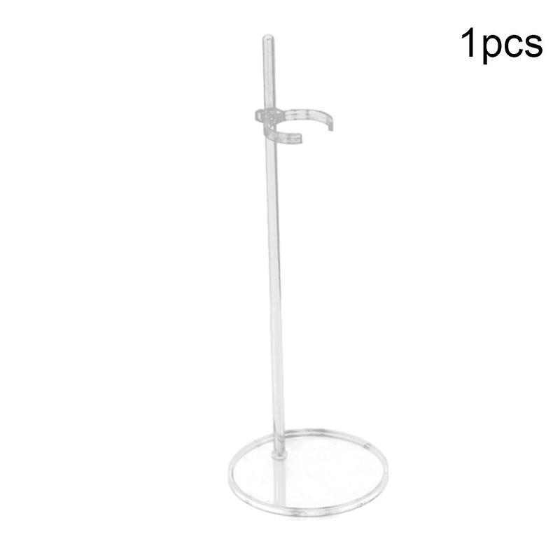 Fisheraw 25cm DIY Doll Stent Support Stand Display Holder Kids Girl Model Toy Accessory Transparent 1pcs