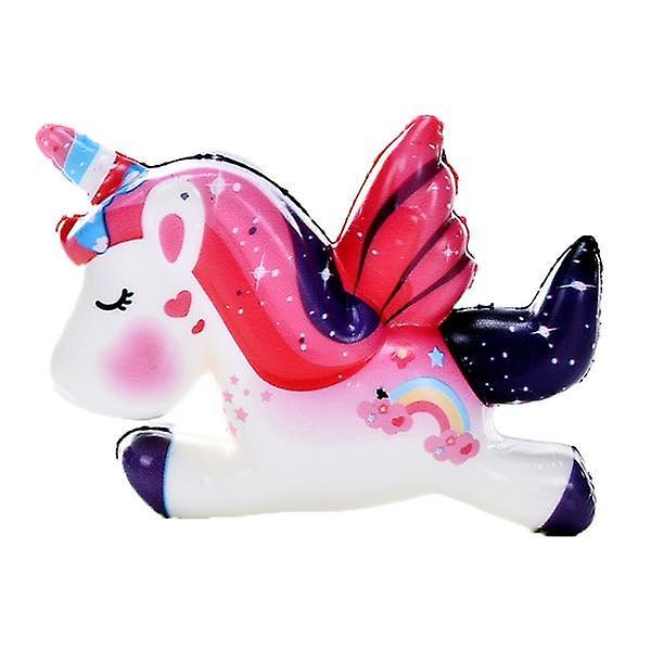 Slowmoose Unicorn Squishy, Slow Rising Toy- Stress Relief- Simulation Fun For Kid Purple