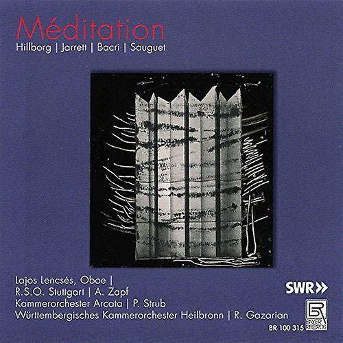 Bayer Hillborg / Lencses,Lajos - Meditation  [COMPACT DISCS] USA import