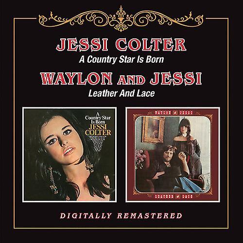 Bgo - Beat Goes On Jessi Colter - Country Star Is Born / Leather & Lace [COMPACT DISCS] UK - Import USA Import