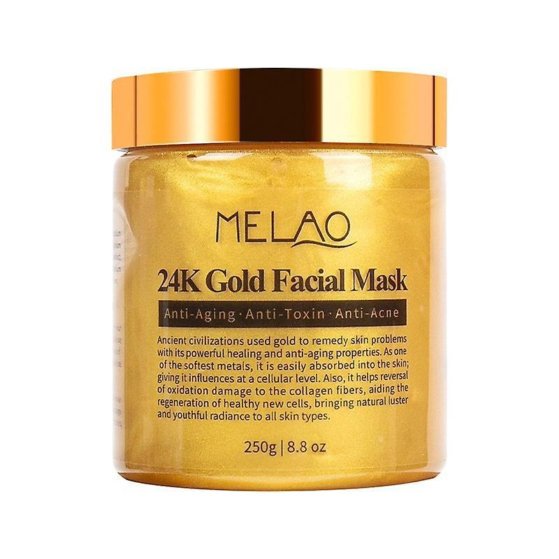 Antbaba 24K Gold Facial Mask, Anti-Aging Gold Face Mask For Flawless & Moisturizes Skin, Reduces Wrinkles, Fine Lines & Acne Scars, Removes Blackhe...