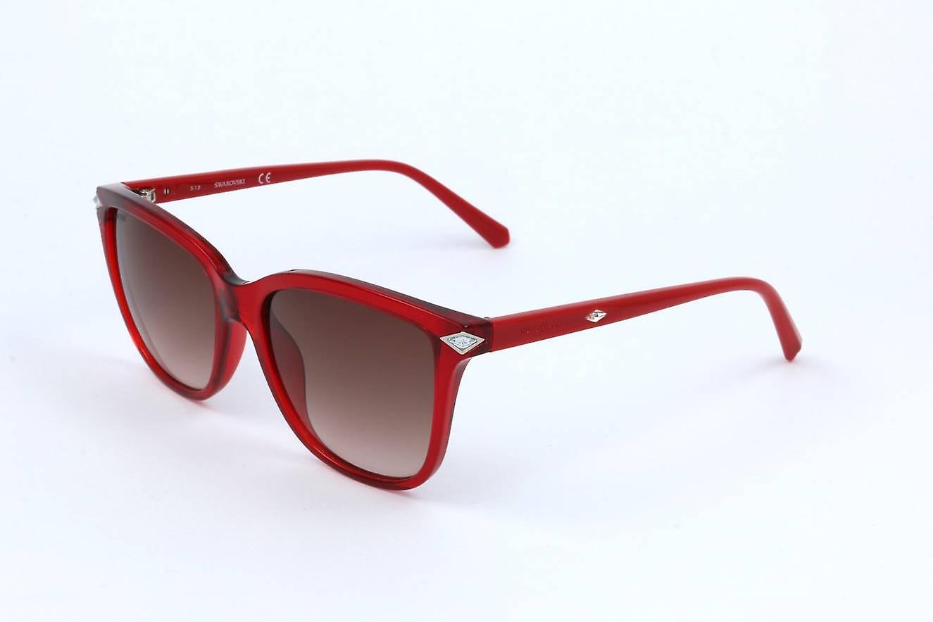 Sunglasses Swarovski SK0192 66F SHINY RED  55/17/140 WOMAN 55 mm