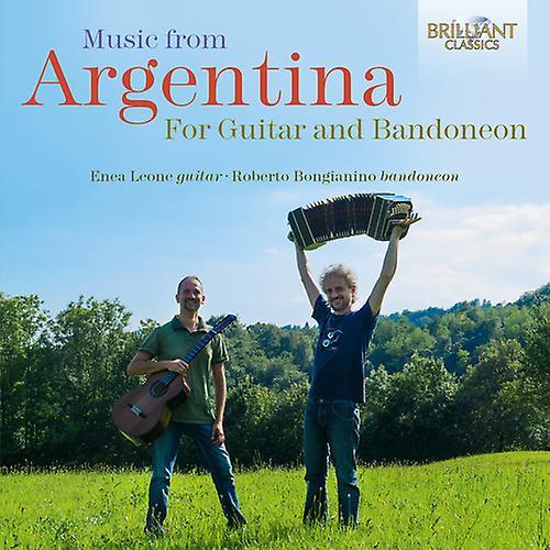 Brilliant Classics Cobain / Leone / Bongianino - Music from Argentina for Guitar & Bandoneon  [COMPACT DISCS] 2 Pack USA import