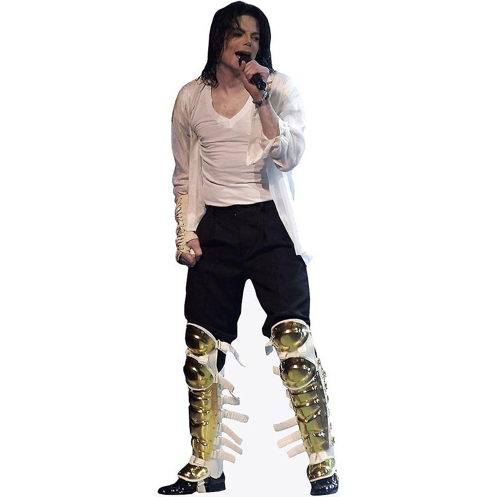 Celebrity Cutouts Michael Jackson (Singing) Cardboard Cutout (lifesize OR mini size). Standee. Stand Up. Life Size Cutout