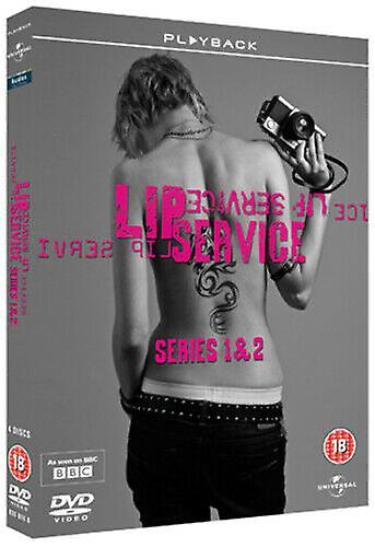 Lip Service Series 1 and 2 DVD (2012) Ruta Gedmintas cert 18 4 discs - Region 2