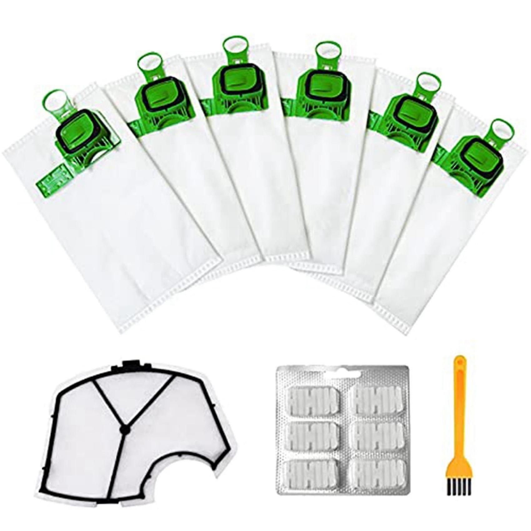 Unbrand For Kobold Vacuum Cleaner Bag Kit Compatible For Vorwerk Kobold Vk140 Vk150-b