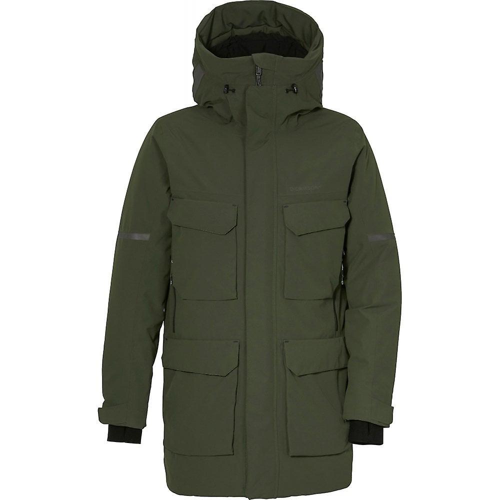 Men's Didriksons Mens Drew Parka 7 / Deep Green / L Large