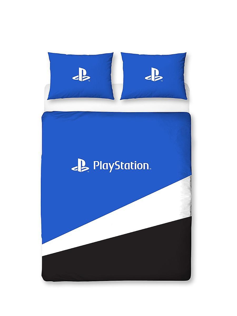 Playstation Banner Duvet Cover and Pillowcase Set Double