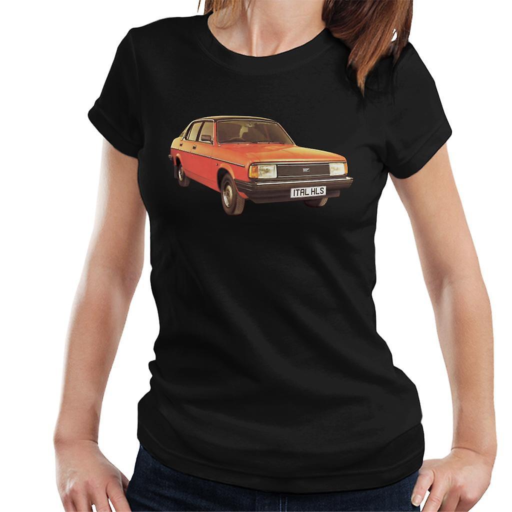 Morris Ital British Motor Heritage Women's T-Shirt Black Large