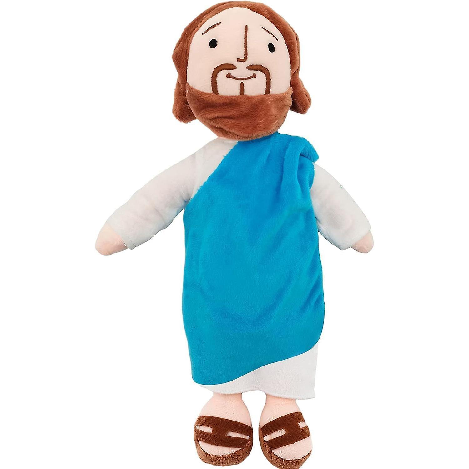 Waidfu Jesus Plush Doll Toy Stuffed Animal Christ Religious God Savior Plush Toys