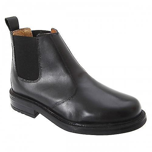 Leather Quarter Lining Gusset Chelsea Boots