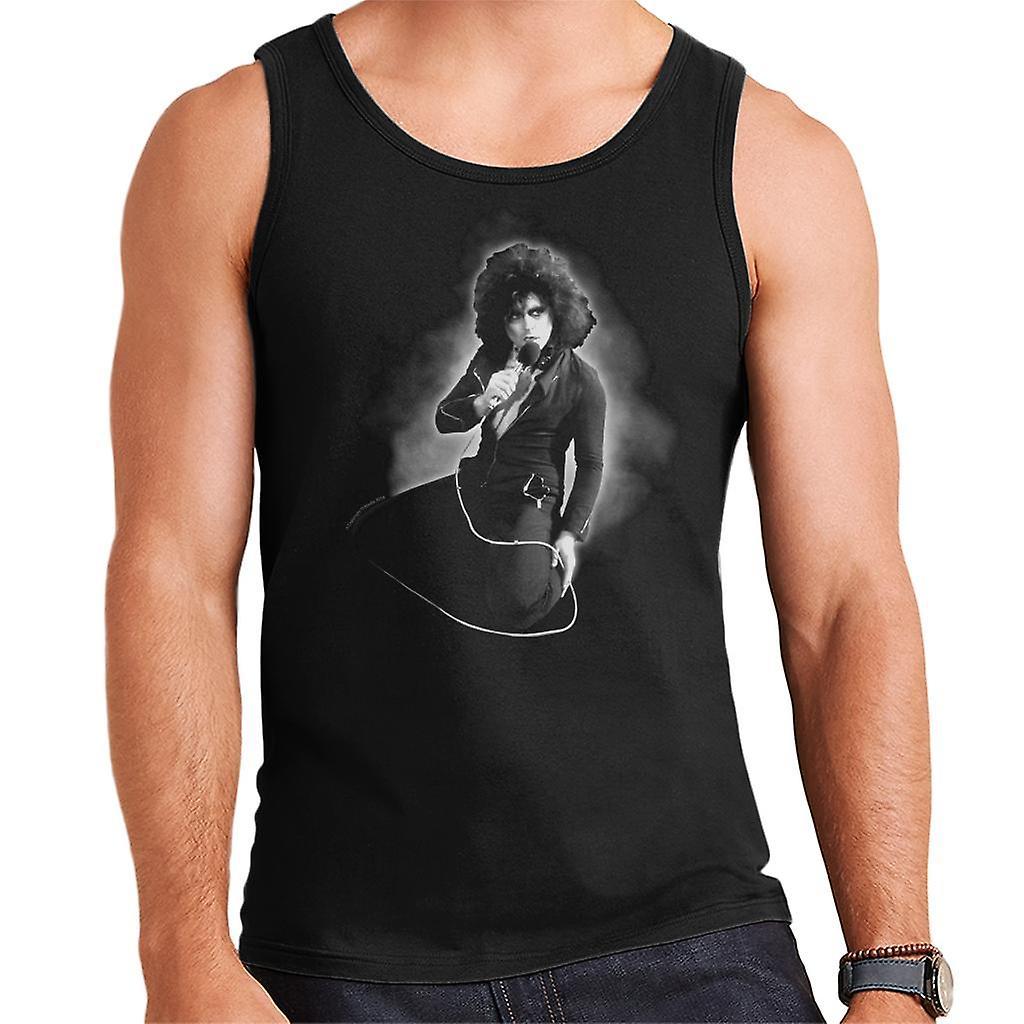 TV Times Marc Bolan Performing With T Rex On Supersonic Men's Vest Black Large