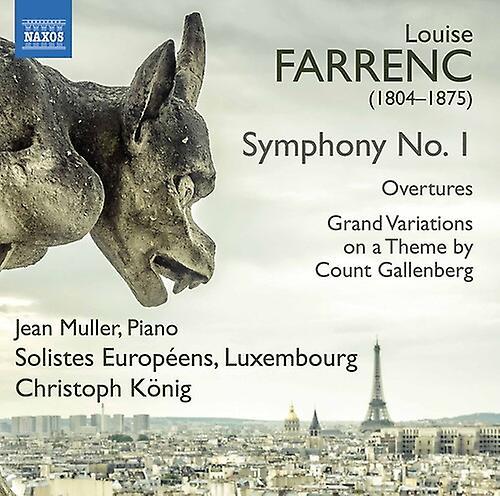 Naxos Farrenc / Konig / Muller - Symphony 1  [COMPACT DISCS] USA import