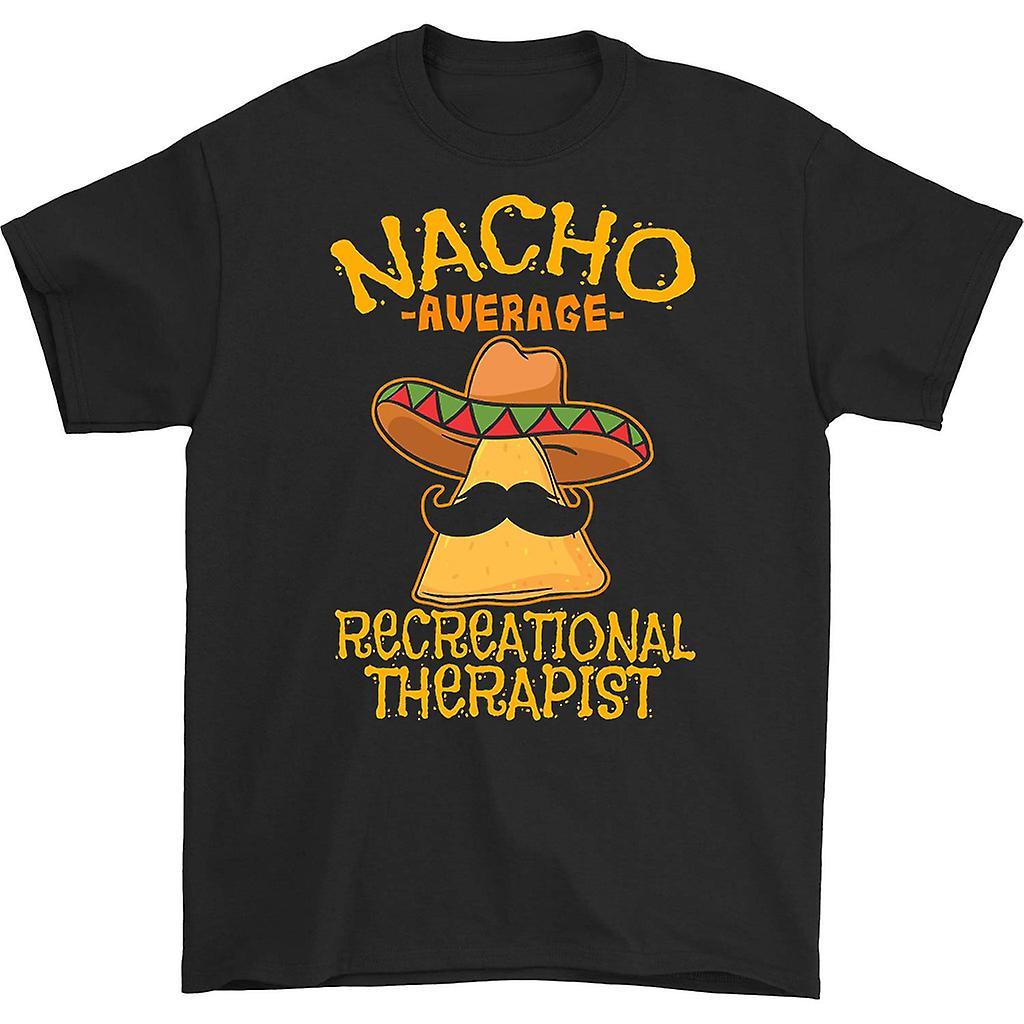 HISHARK Nacho average recreational therapist t-shirt black L