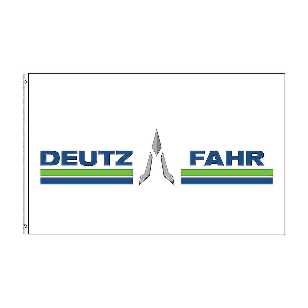 Unbrand 3x5 Ft Deutz Fahrs Flag Polyester Printed Tractor Banner For Decor 150x240cm