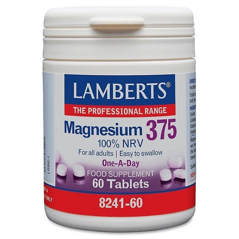 Lamberts Magnesium 375 Tablets 60 (8241-60)