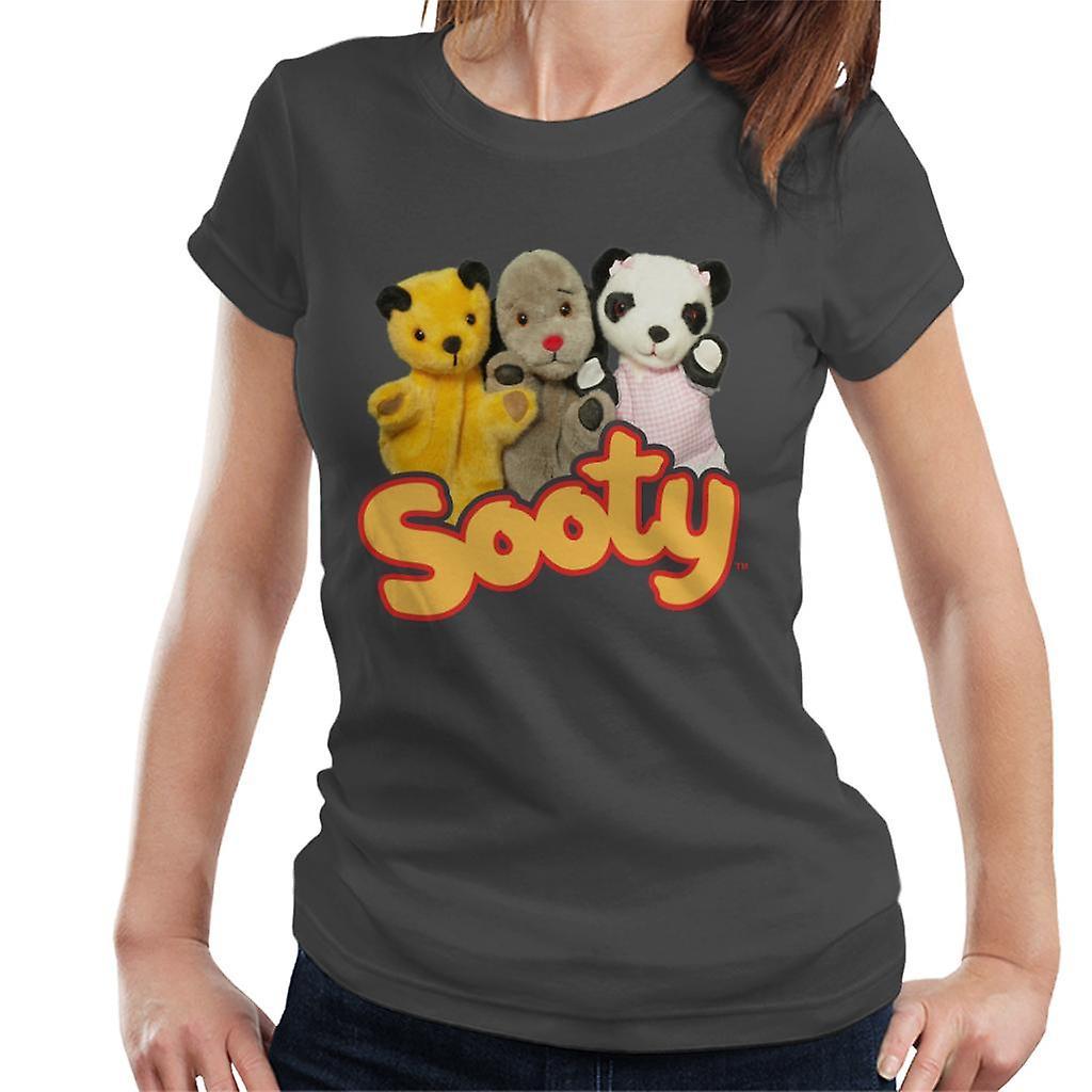 Sooty Sweep & Soo Women's T-Shirt Charcoal XX-Large