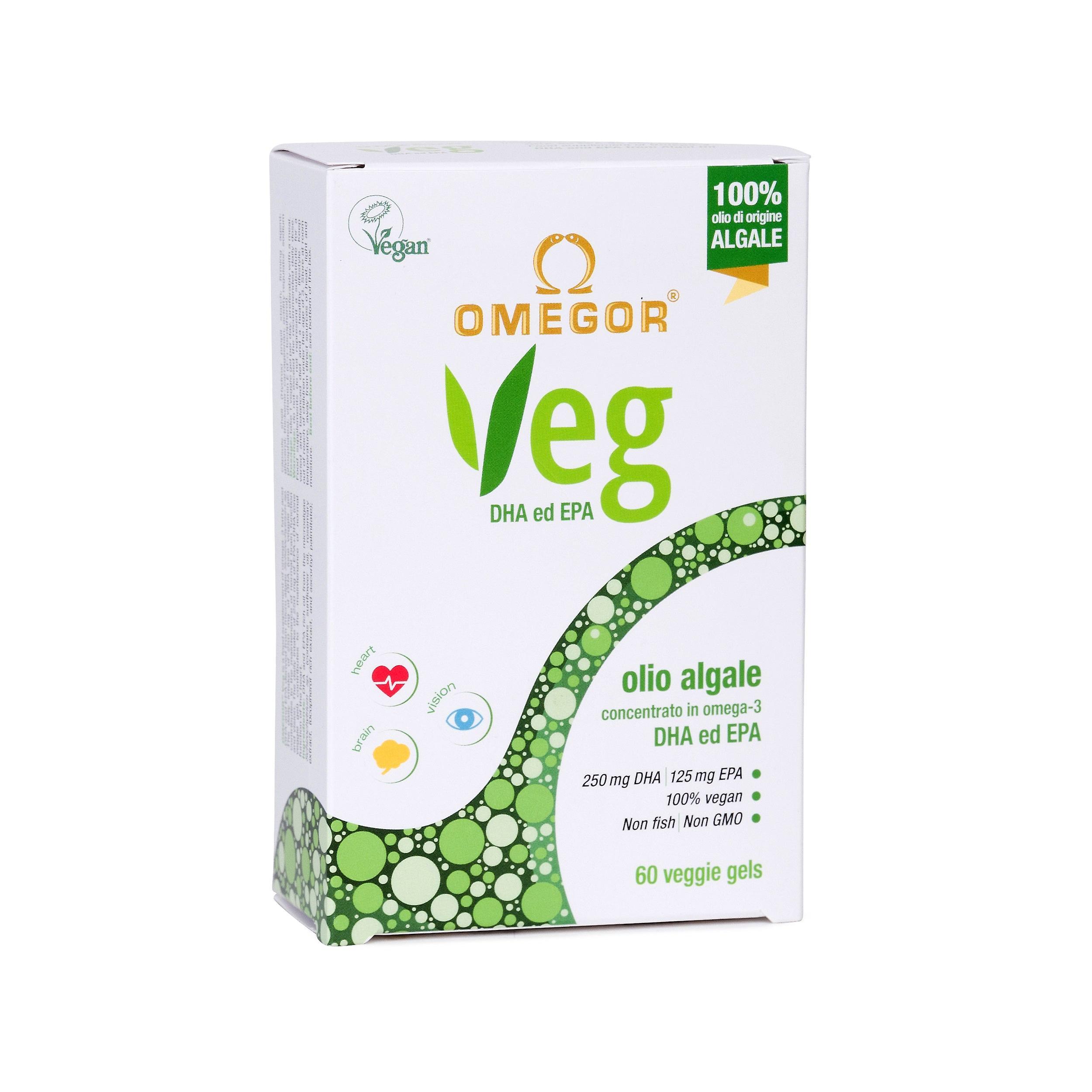 Omegor Veg - Omega3 Epa And DHA 100% Vegan