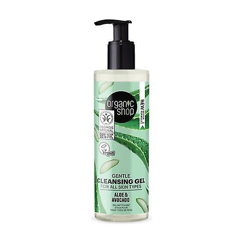 Organic Shop Gentle Aloe & Avocado Cleansing Gel 200 ml