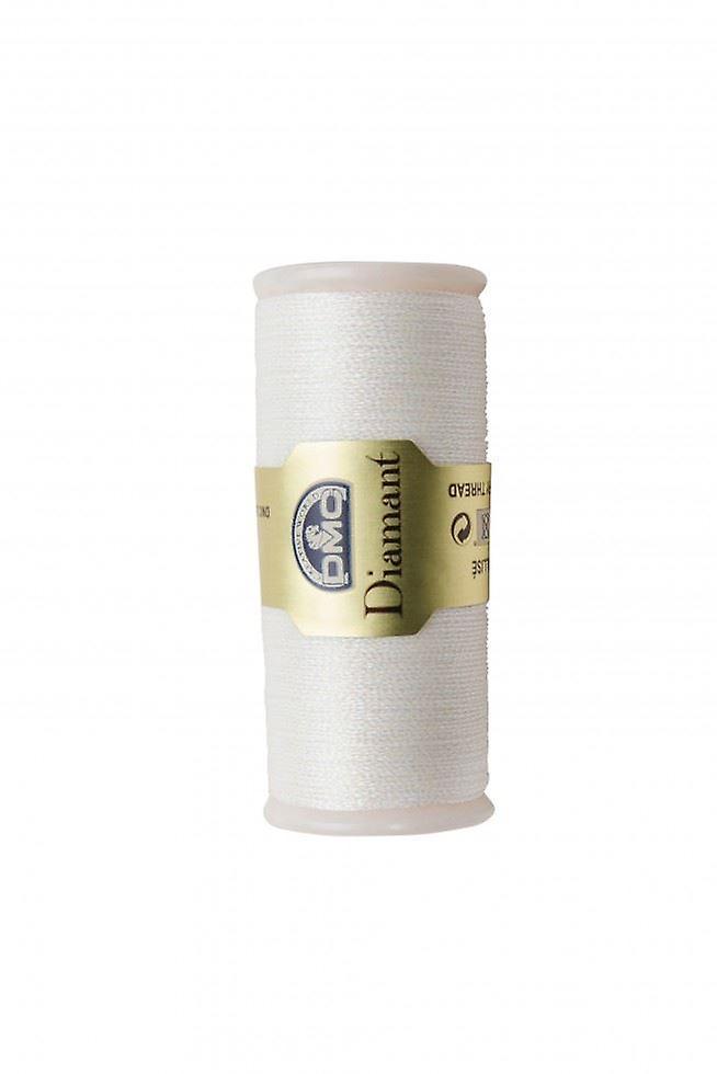 DMC Diamant Metallic Embroidery Thread D5200 White Iridescent - 35 Metres - each