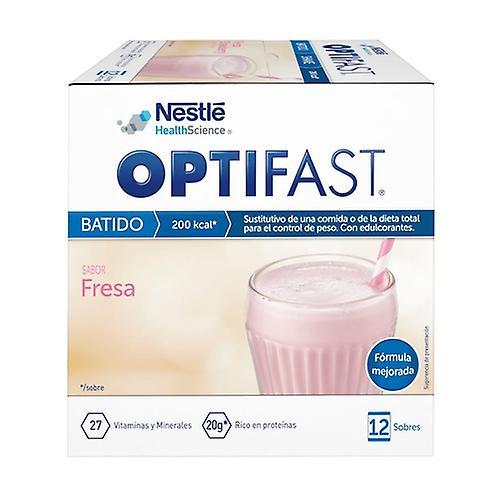 Optifast Strawberry Shake 12 packets (Strawberry)