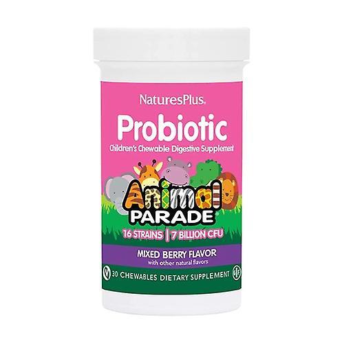 Nature's Plus Animal Parade Probiotic 30 Tablets