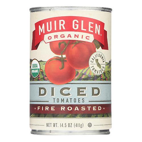 Muir Glen Fire Roasted Diced Tomatoes Tomatoes, Case of 12 X 14.5 Oz (Pack of 1)