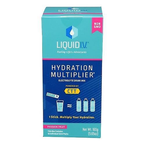 Liquid I.V Hydration Multiplier Passion Fruit, 5.65 Oz (Pack of 1)