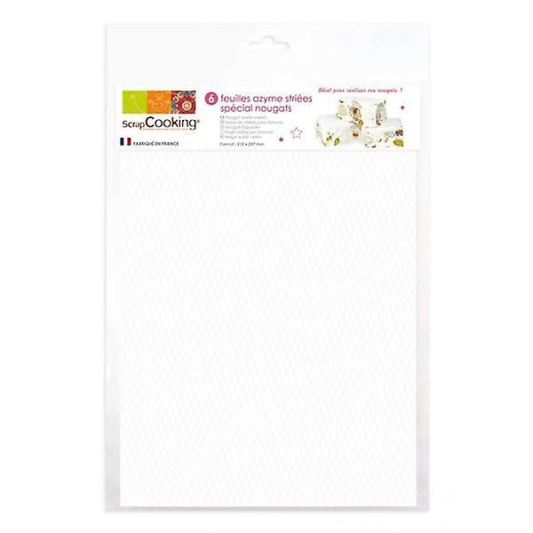 ScrapCooking Nougat wafer sheets 29,7 x 21 cm