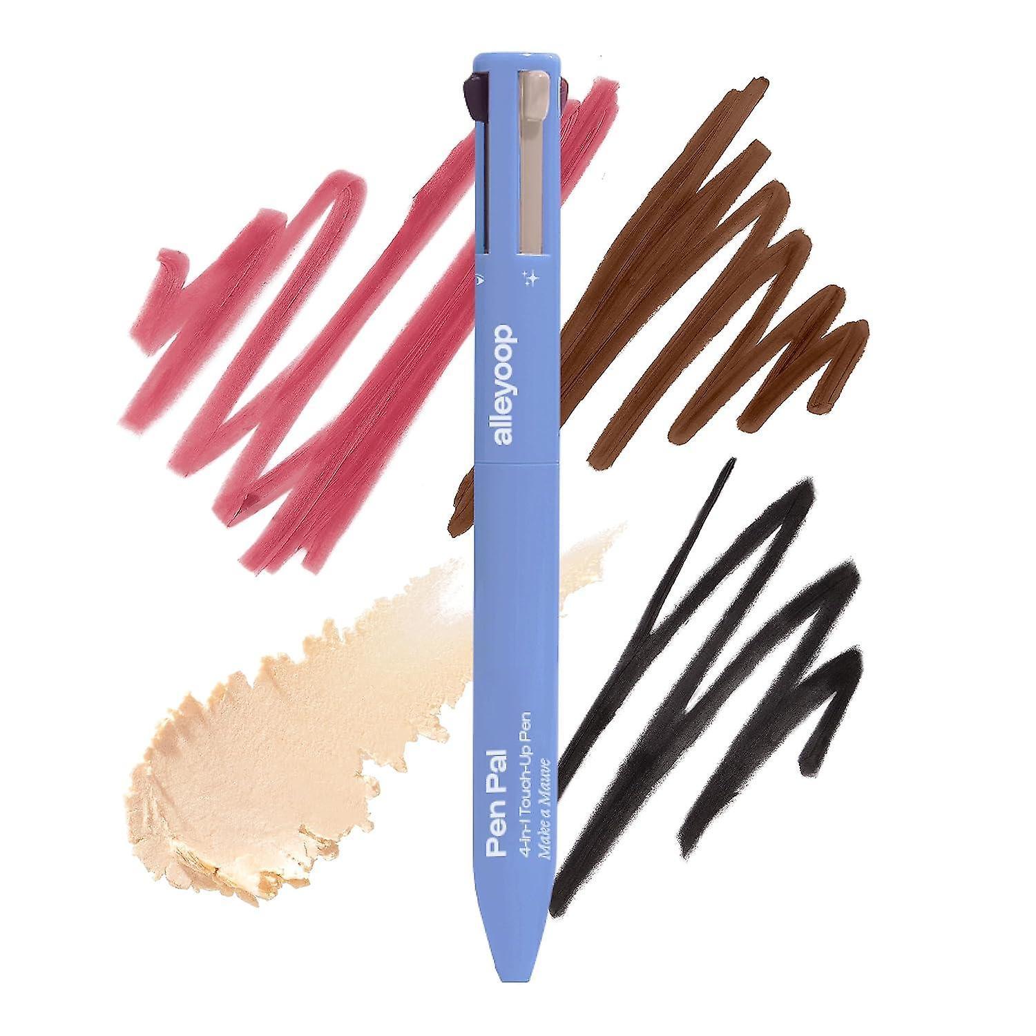 Moye Pen Pal 4-in-1 Touch Up Makeup Pen -Travel Eyeliner Color 1