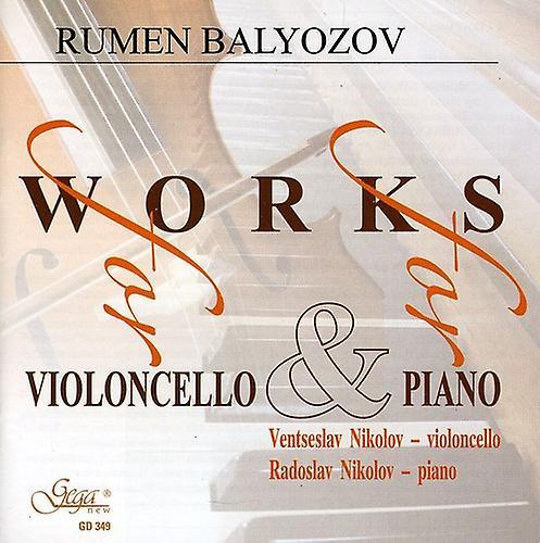 Gega Radoslav Nikolov - Works for Violoncello & for Piano  [COMPACT DISCS] USA import