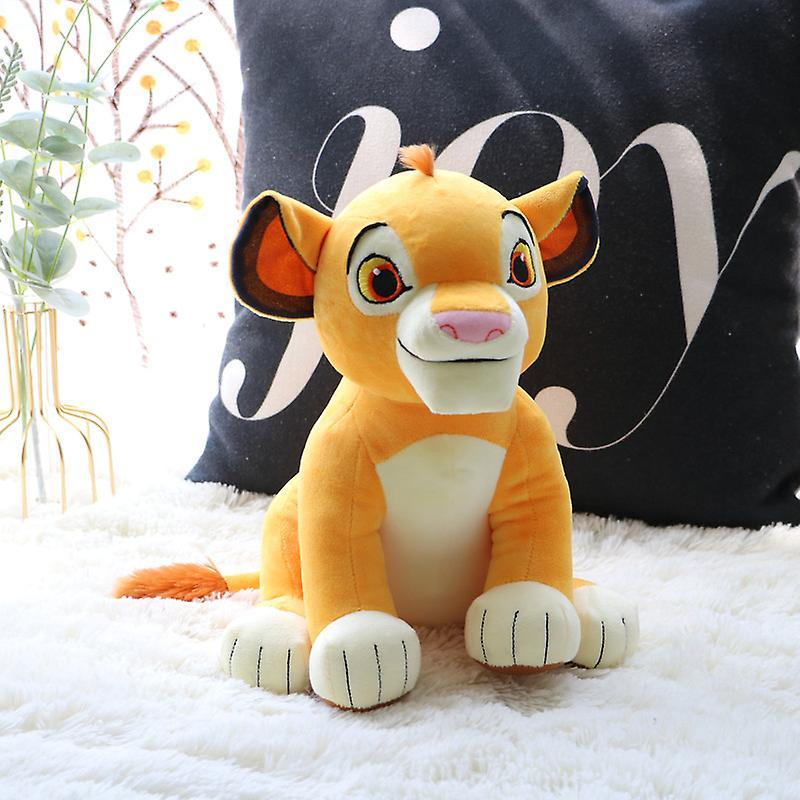 Aichuang 28cm The Lion King Simba Soft kids doll 11.8'' Young Simba Stuffed Animals Plush Toy Children toy Gifts Free Shipping yellow