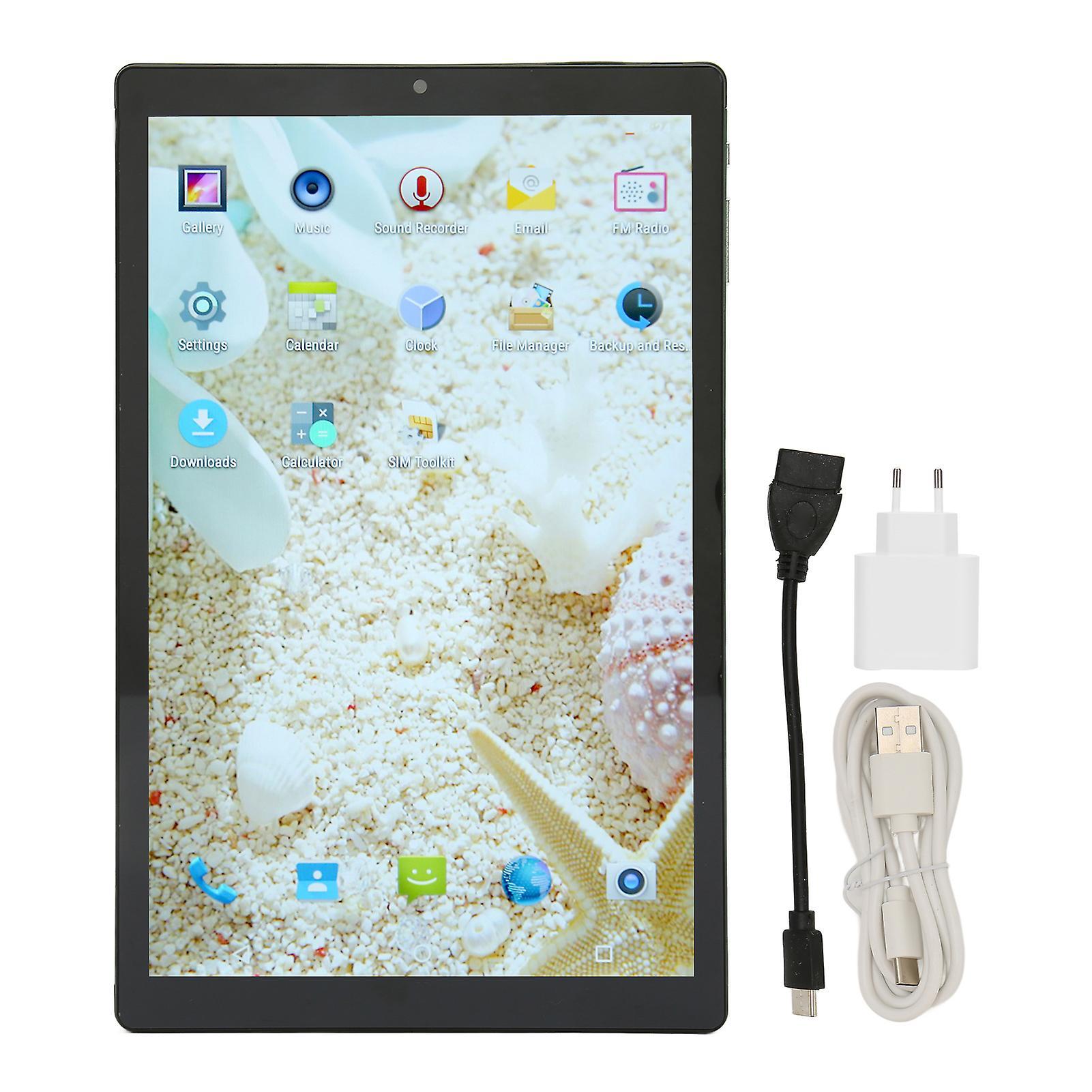 10.1 Inch Tablet 6G RAM 128G ROM 1920x1080 IPS Screen 2.4G 5G WiFi Calling