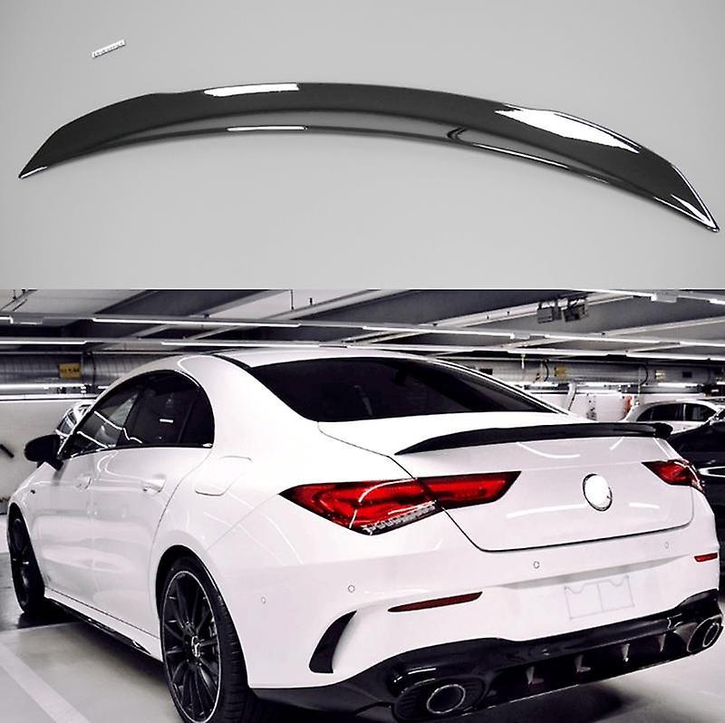 Motorcycle C118 Rear Spoiler For Mercedes Benz CLA Class W118 2019-2020 CLA250 CLA200 CLA220 ABS Gloss Black Rear Wing Lip Trunk SpoilerMotorcycle ...