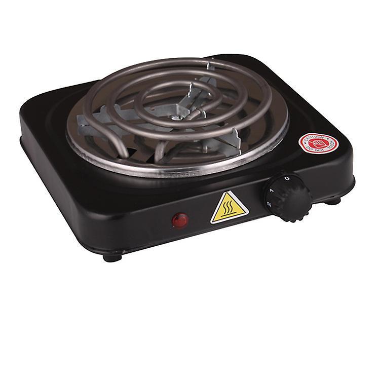 Sychie Electric Single Burner Cooktop, Compact and Portable, Adjustable Temperature Hot Plate, 1000W, Blac