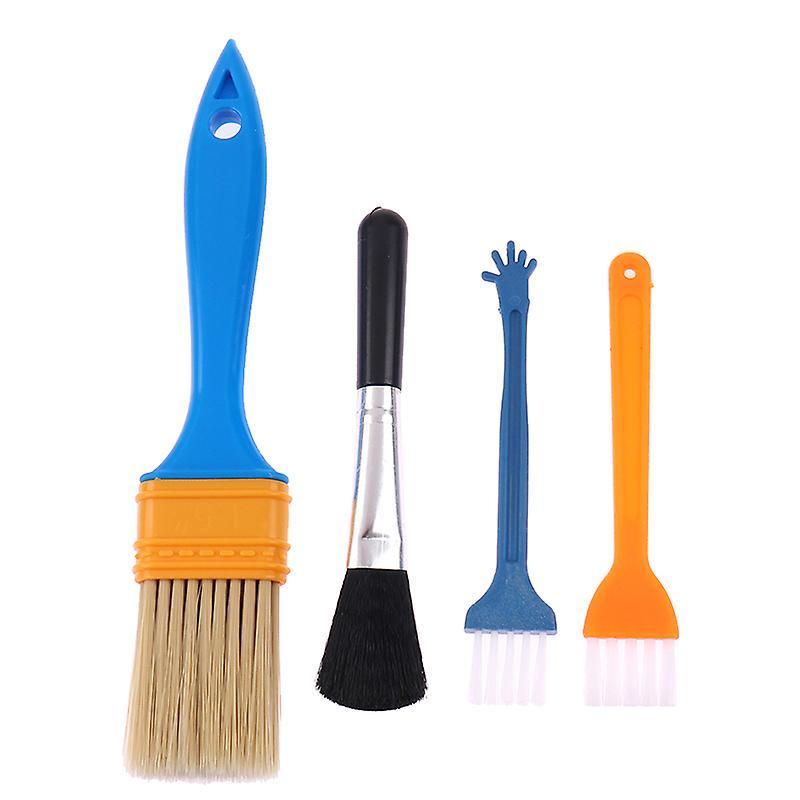 Uclac 4pcs/lot Keyboard cleaning soft brush Cleaning Brush for Mechanical Keyboard Multicolor