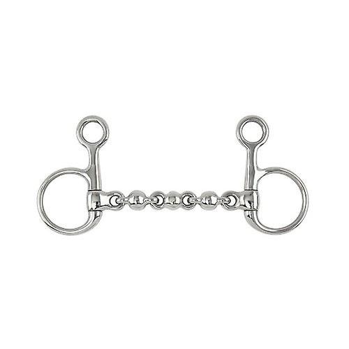 Shires Waterford Horse Hanging Cheek Snaffle Bit Silver 5in