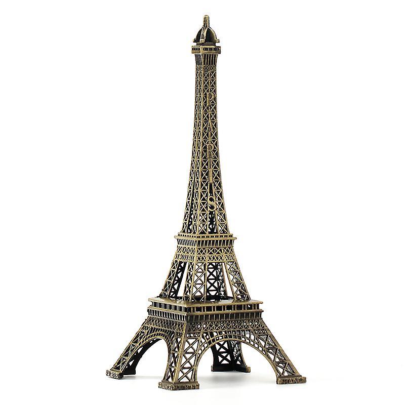 Dawnell Eiffel Tower Retro European Paris Wrought Iron Metal Model Desk Ornaments