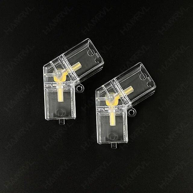 Jelivey Splicing Connector for Honeycomb Hexagon Led Tube Ceiling Light For Auto Car Body Repair Led Workshop Garage 2 Year warranty 2 pcs V connector