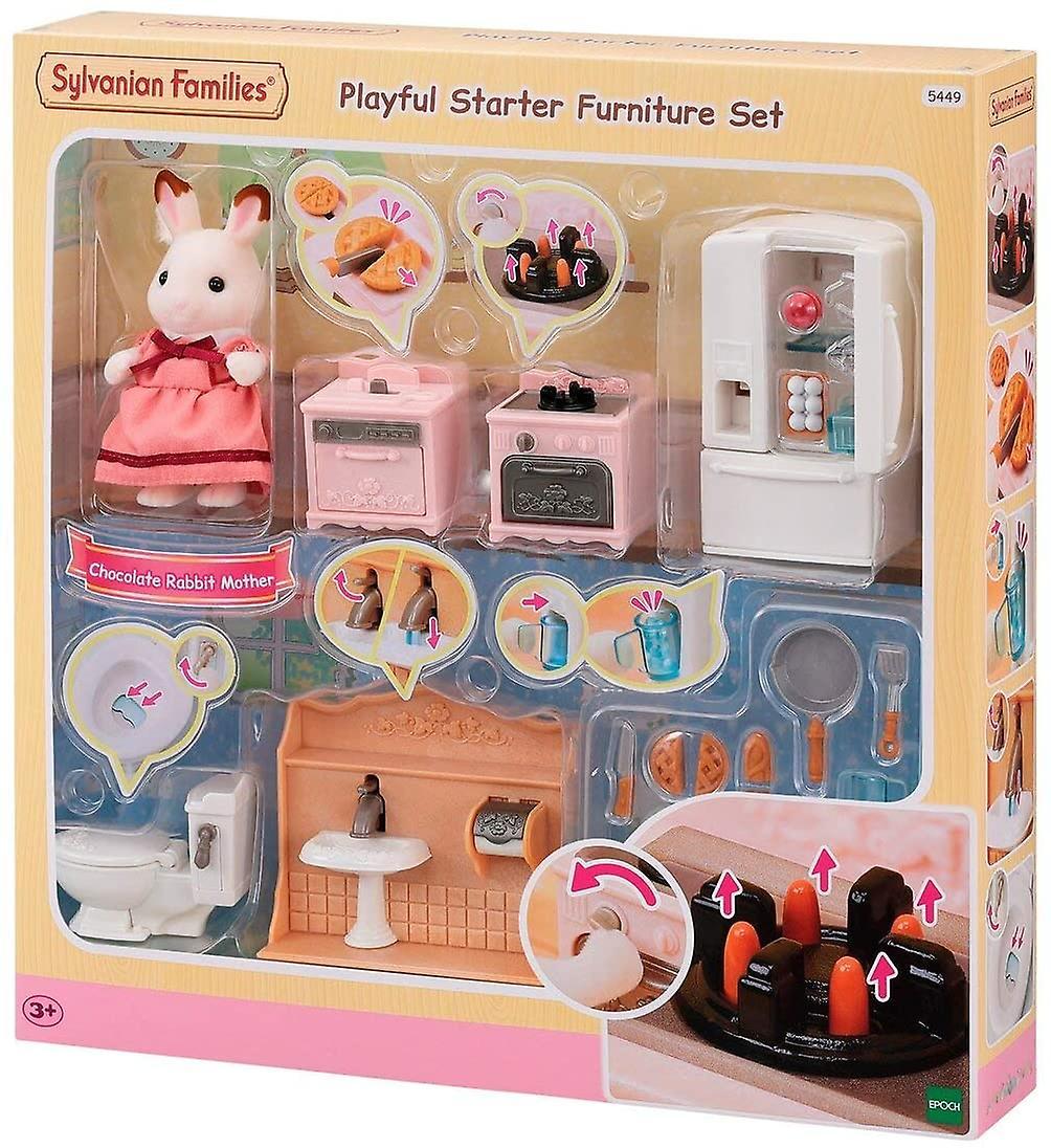 Sylvanian Families Playful Starter Furniture Set