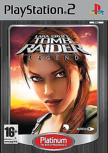 PlayStation 2 Tomb Raider Legend (PS2 - Platinum) - PAL - New & Sealed