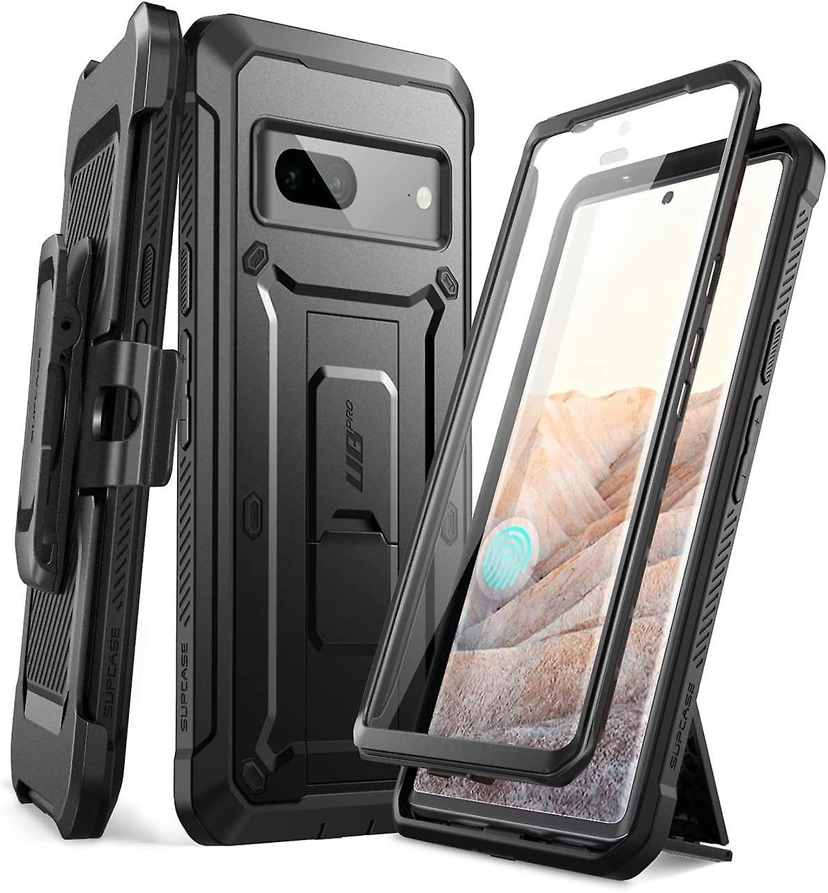 Supcase Google Pixel 7 Unicorn Beetle PRO Rugged Holster Case Black