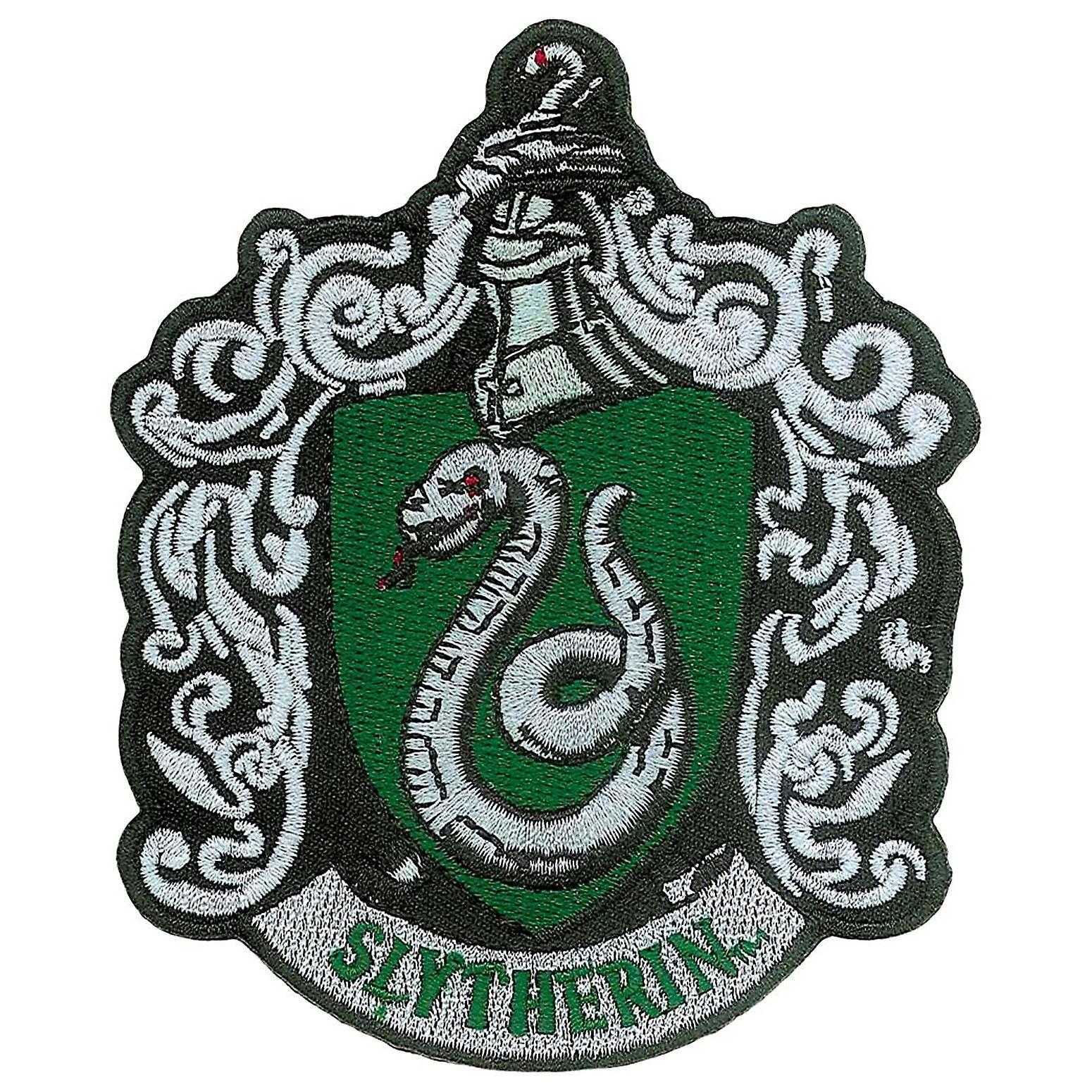 Movies Harry Potter Slytherin Iron On Patch Green