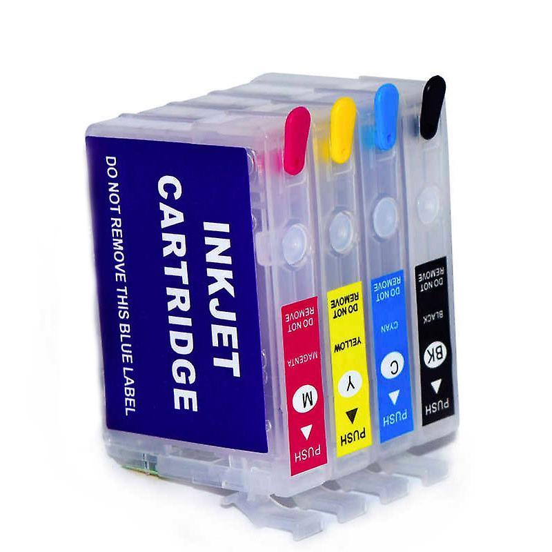 Jiechannel T604 604xl Empty Refillable Ink Cartridge For Epson Xp-2200 Xp-2205 Xp-3200 Xp-3205 Xp-4200 Xp-4205 Wf-2910dwf Wf-2950 No Chip