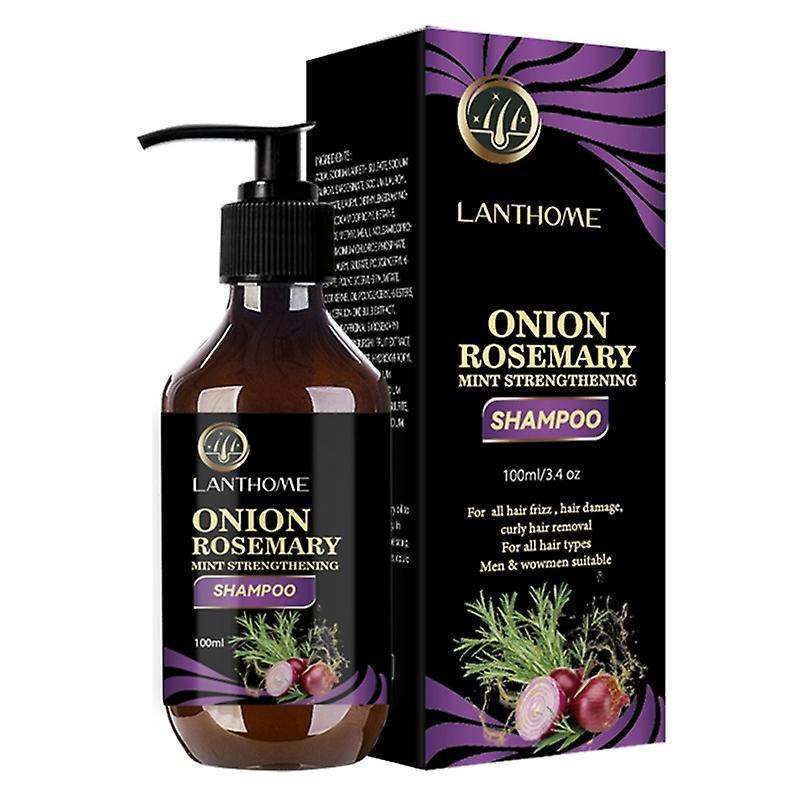 Unbrand 100ml Onion Shampoo Hair Growth Shampoo Rosemary Onion Shampoo Daily Shampoo