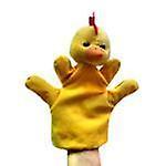 Slowmoose Animal Design, Plush Soft Big Size Hand Puppet chicken