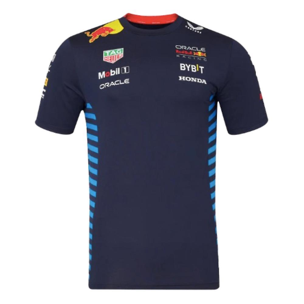 Castore 2024 Red Bull Racing Set Up T-Shirt (Night Sky) Navy XXXL Adults