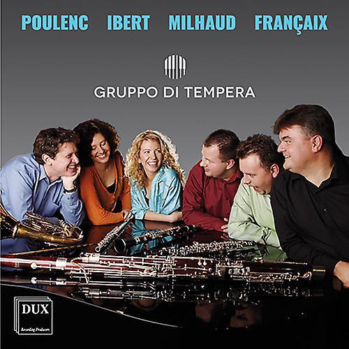 Dux Recording Prod. Francaix / Ibert / Milhaud / Gruppo Di Tempera - Poulenc Ibert Milhaud & Francaix  [COMPACT DISCS] USA import