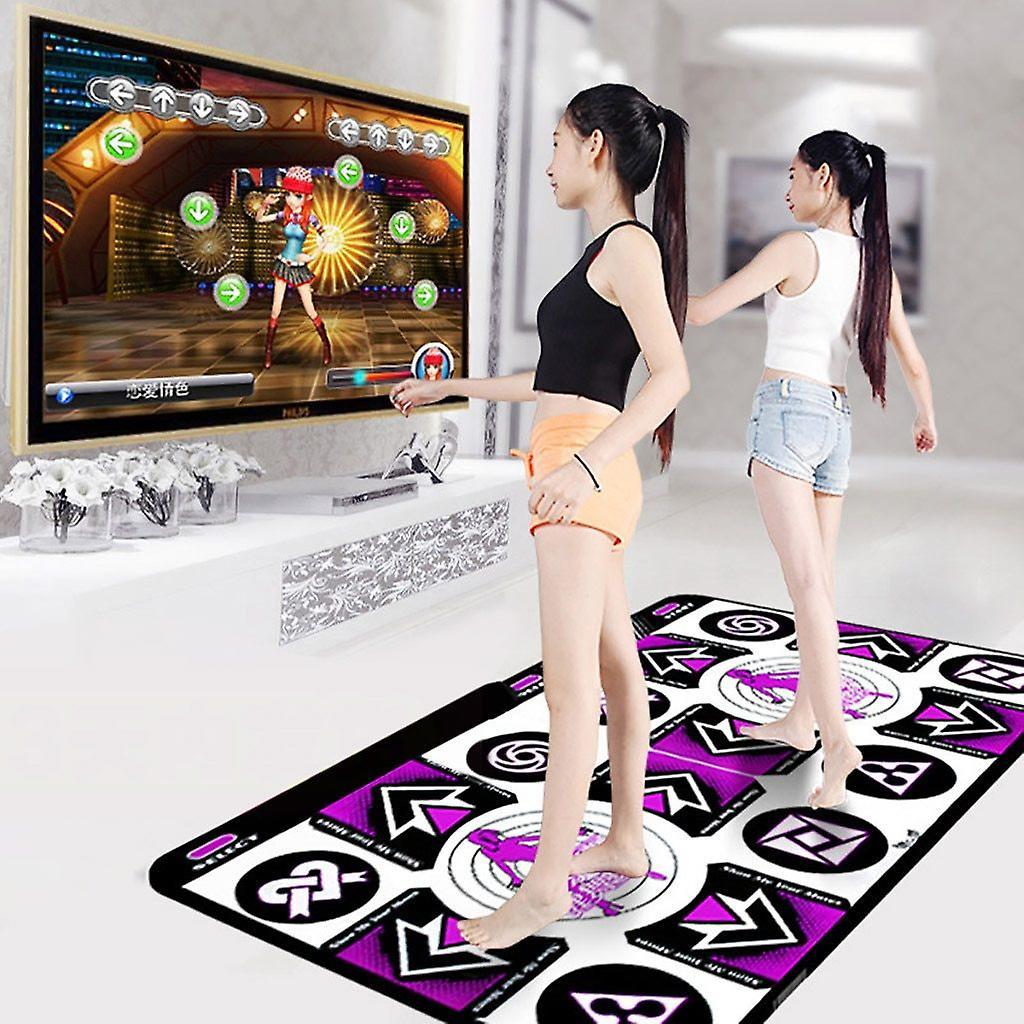 Slowmoose Double User Non-slip Dance Mats With 150 Sense Gamesand Wireless Receiver (165