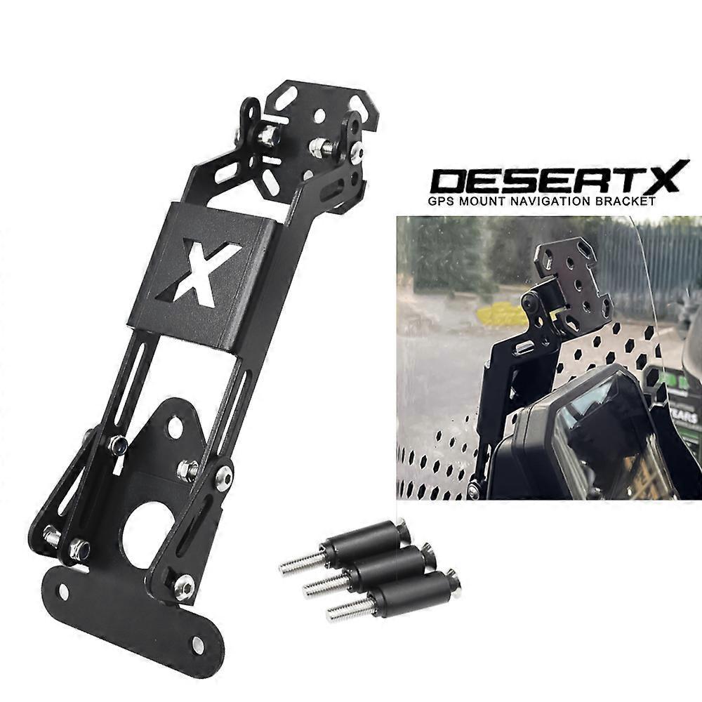 Redkid GPS Mount Navigation Bracket  For Ducati Desert X DesertX 2022 Motorcycle Mobile Phone Holder Navigation Bracket Black